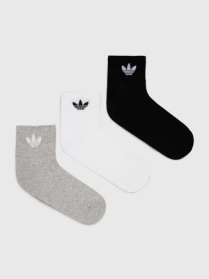 adidas Originals skarpetki 3-pack kolor biały IJ5612