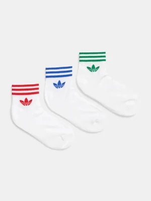 adidas Originals skarpetki 3-pack kolor biały JI9489