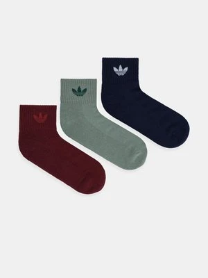 adidas Originals skarpetki 3-pack kolor bordowy JI9495