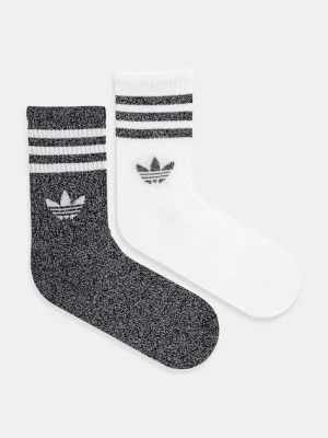 adidas Originals skarpetki 3-Stripes 2-pack męskie kolor czarny JV6049