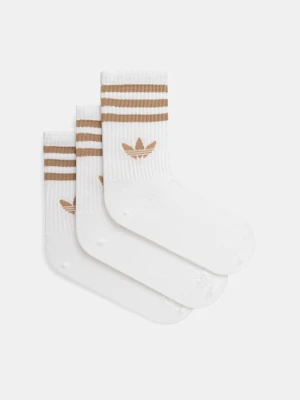 Zdjęcie produktu adidas Originals skarpetki 3-Stripes 3-pack kolor biały JV7407