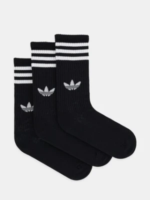 adidas Originals skarpetki 3-Stripes 3-pack kolor czarny JV7402