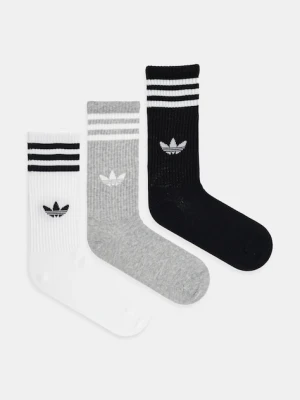 adidas Originals skarpetki 3-Stripes 3-pack kolor czarny JV7418