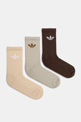 adidas Originals skarpetki 6-pack kolor beżowy IX5274