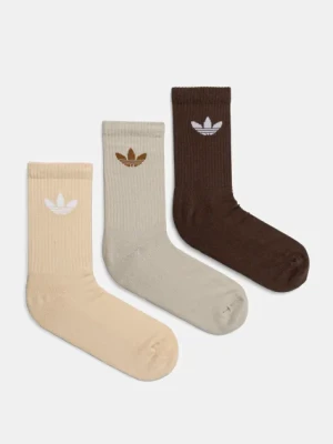 adidas Originals skarpetki 6-pack kolor beżowy IX5274