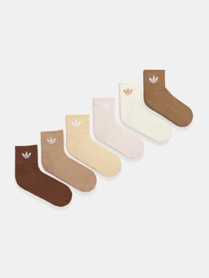 adidas Originals skarpetki 6-pack kolor beżowy JV8601