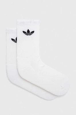 adidas Originals skarpetki 6-pack Trefoil kolor biały IJ5619