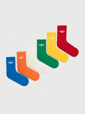 adidas Originals skarpetki 6-pack kolor biały IT7571