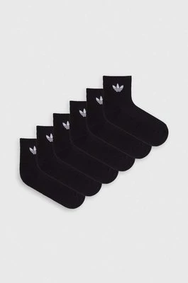 adidas Originals skarpetki 6-pack kolor czarny IJ5626