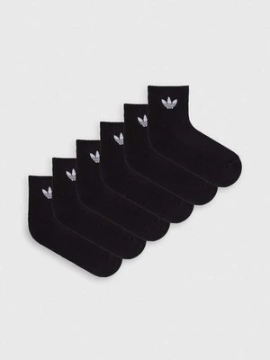 adidas Originals skarpetki 6-pack kolor czarny IJ5626