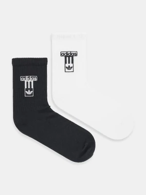 adidas Originals skarpetki Adibreak 2-pack kolor biały JD5461