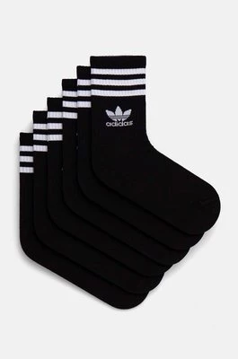 adidas Originals skarpetki Adicolor 6-pack kolor czarny JE1829