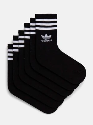 adidas Originals skarpetki Adicolor 6-pack kolor czarny JE1829