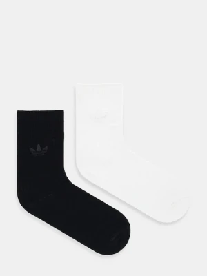 adidas Originals skarpetki Trefoil  2-pack kolor biały JW8000