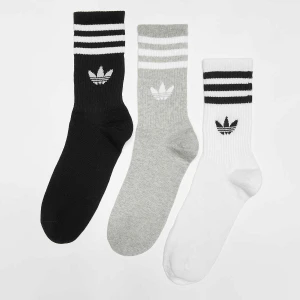 adidas Originals Skarpety Crew adicolor (3 Pack) uniseks szary rozmiar Odzież