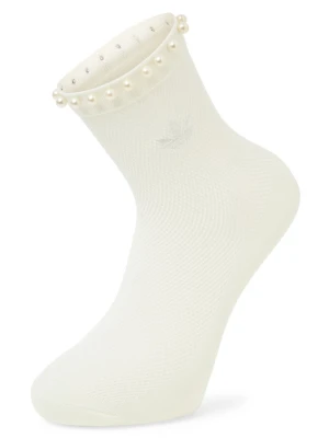 adidas Originals Skarpety Kobiety Sztuczne włókno biały wypukły wzór tkaniny,