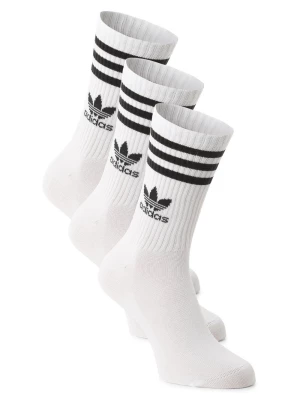 adidas Originals Skarpety pakowane po 3 szt. Kobiety biały w paski,