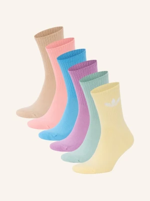 Adidas Originals Skarpety Trefoil Cushion Crew, 6 Par blau