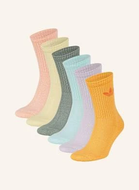 Adidas Originals Skarpety Trefoil Cushion Crew, 6 Par gruen