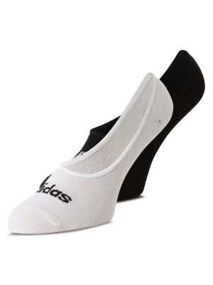 adidas Originals Skarpety w 2-paku Kobiety biały|czarny jednolity,