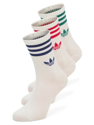 adidas Originals Skarpety w zestawie 3 par Mężczyźni biały
