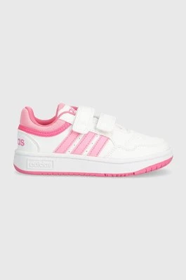 adidas Originals sneakersy dziecięce HOOPS 3.0 CF C kolor różowy
