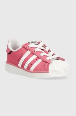adidas Originals sneakersy dziecięce SUPERSTAR kolor różowy