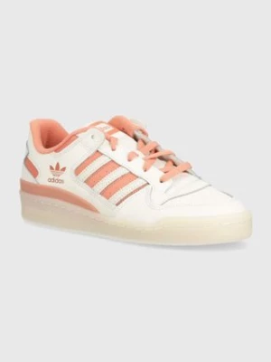 adidas Originals sneakersy Forum Low CL W kolor pomarańczowy IG1435