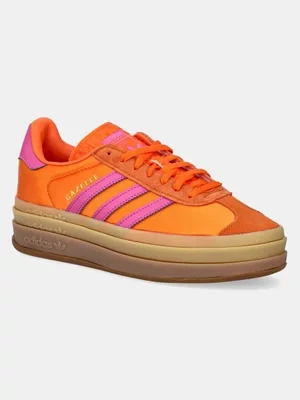 adidas Originals sneakersy Gazelle Bold damskie kolor pomarańczowy JI2703