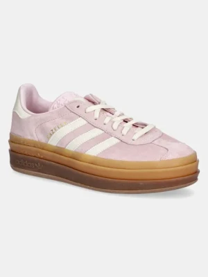 adidas Originals sneakersy Gazelle Bold damskie kolor różowy JQ7777
