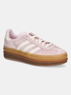 adidas Originals sneakersy Gazelle Bold damskie kolor różowy JQ7777