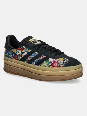 adidas Originals sneakersy Gazelle Bold Liberty kolor granatowy JI2572