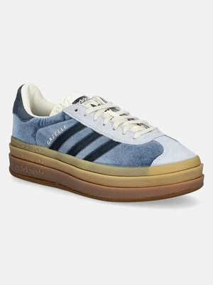 adidas Originals sneakersy Gazelle Bold kolor niebieski JQ5144