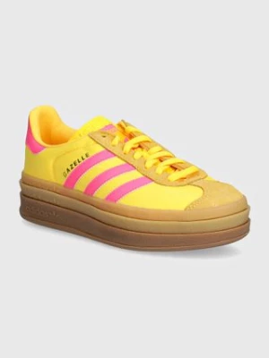 adidas Originals sneakersy Gazelle Bold kolor żółty IG4387