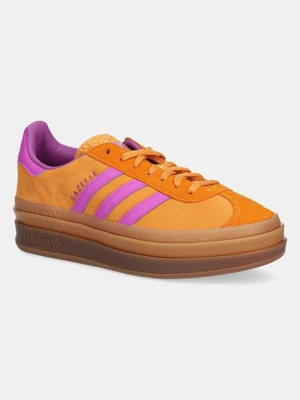 adidas Originals sneakersy Gazelle Bold W damskie kolor pomarańczowy JS3895