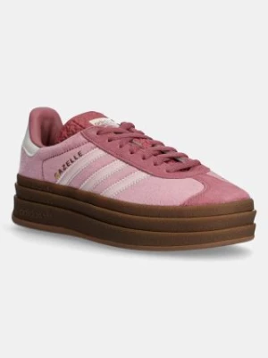 adidas Originals sneakersy Gazelle Bold W kolor różowy IG4389