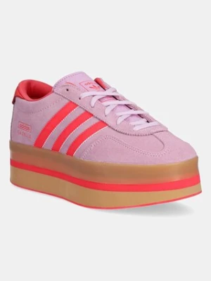 adidas Originals sneakersy Gazelle Stack damskie kolor fioletowy JS3925