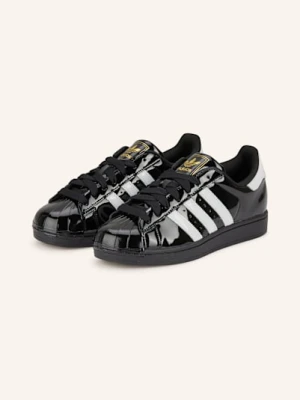 Adidas Originals Sneakersy Lakierowane Superstar Ii schwarz