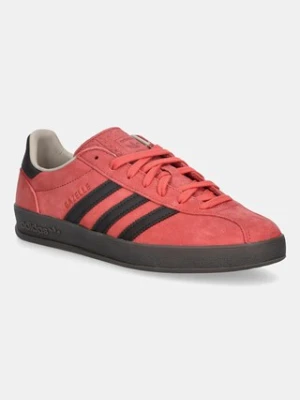 adidas Originals sneakersy nubukowe Gazelle Indoor Pro kolor czerwony JR8839