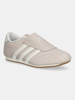 adidas Originals sneakersy nubukowe Taekwondo damskie kolor różowy JS4523