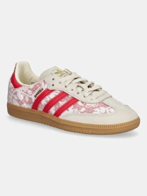 adidas Originals sneakersy Samba OG damskie kolor beżowy JR8841