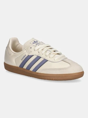 adidas Originals sneakersy Samba Og damskie kolor beżowy JS1362