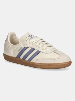adidas Originals sneakersy Samba Og damskie kolor beżowy JS1362