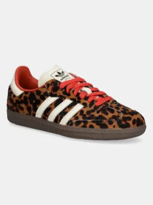 adidas Originals sneakersy Samba OG damskie kolor brązowy JI2734