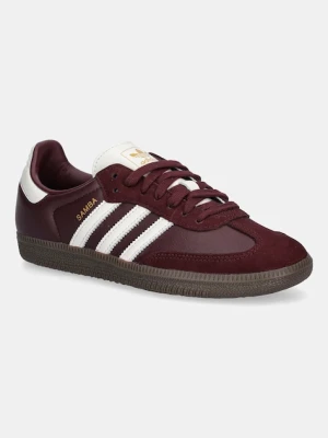 Zdjęcie produktu adidas Originals sneakersy Samba OG damskie kolor czerwony JR8844