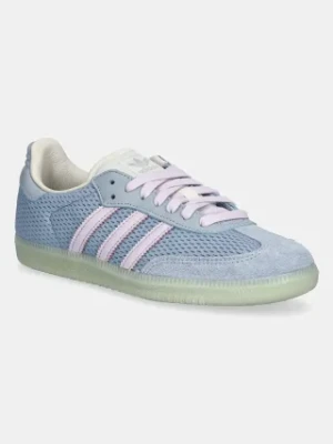 adidas Originals sneakersy Samba OG damskie kolor niebieski JI3178