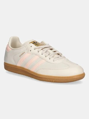 adidas Originals sneakersy SAMBA OG kolor beżowy JH7598