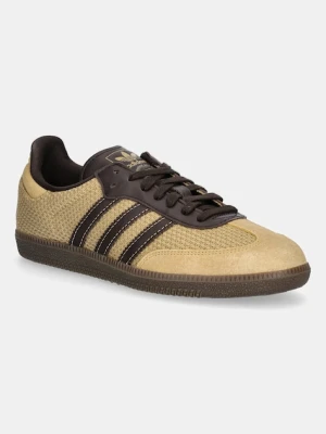 adidas Originals sneakersy Samba OG męskie kolor zielony JR0884