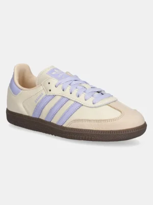 adidas Originals sneakersy Samba OG W damskie kolor beżowy JI2678