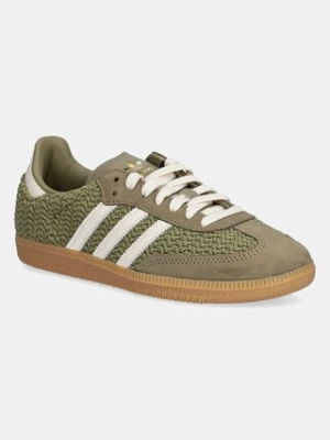 adidas Originals sneakersy Samba Og W damskie kolor zielony JR9447